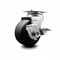 Service Caster 4 Inch Polyolefin Swivel Caster with Ball Bearing and Brake SCC SCC-20S420-POB-TLB - alternate 5